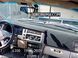 Mitsubishi Montero Sport 1996 - 2009 Konsol Torpido 3D Koruma