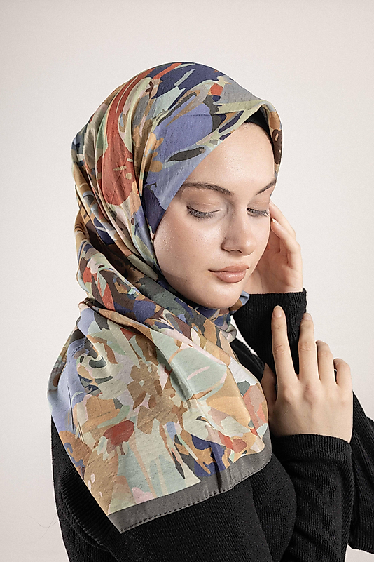 SPRİNG EŞARP DESEN-2