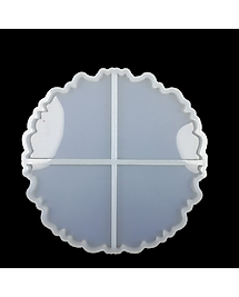 Epoksi Reçine Kalıp  10*10 CM 4'lü Bardak Altı - ÇB7