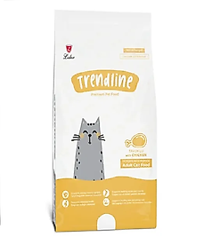 Trendline Tavuklu Kedi Maması 1 kg  (Orjinal Kapalı Paket) - 8698995011303