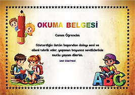 OKUMA BELGESİ