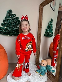 BAMBİ BASKILI KIZ ÇOÇUK ALT-ÜST TAKIM