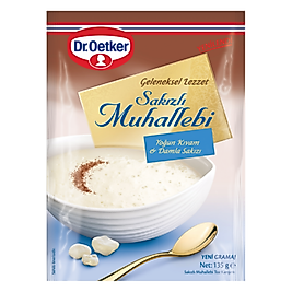 Dr.Oetker Geleneksel Lezzetler Sakızlı Muhallebi 135 g
