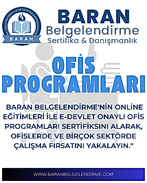 OFİS PROGRAMLARI WORD-EXCEL EĞİTİMİ