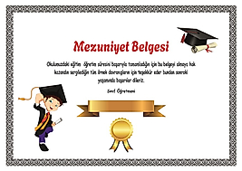 MEZUNİYET BELGESİ