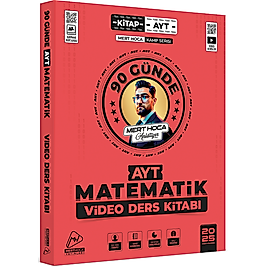 2025 90 Günde AYT Matematik Kampı Video Ders Kitabı Mert Hoca