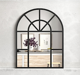 SİYAH KONSOL AYNASI