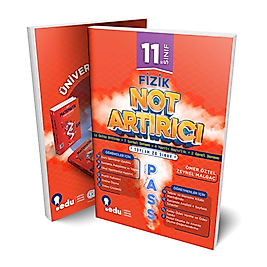 Edu Yayınları 11. Sınıf Fizik PASS Not Artırıcı