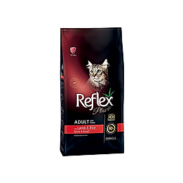 Reflex Plus Kuzu Eti ve Pirinçli Yetişkin Kedi Maması (1,5 kg)