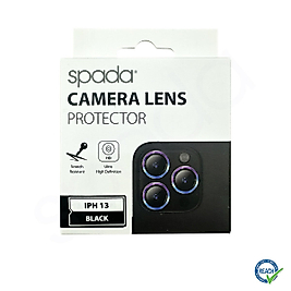 İphone 13 / 13 Mini Spada Safir Lens Koruyucu - Siyah