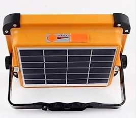 Cata CT-4698 Güneş Enerjili Solar 200W Watt LED Projektör Taşınabilir Sarı Beyaz ve Çakar Işık Lamba