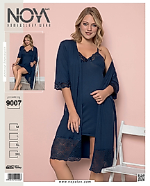 Noyalüx İkili Sabahlıklı Takım 9007