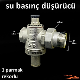 SU BASINÇ DÜŞÜR 1 P REKORLU GPD MARKA TAZYİK DÜŞÜRÜCÜ