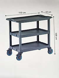 Plastik Servis Arabası