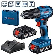 Bosch Akülü Darbeli Vidalama Matkabı GSB 185-LI (2 x 2,0 Ah Akü)