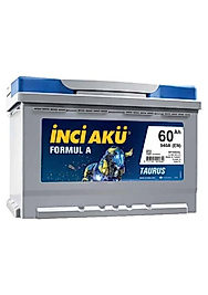 İnci Akü 12 V 60 Ah Amper 540 A(En)