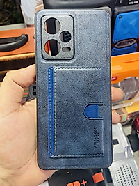 Redmi Note 12 Pro 5G Kartlıklı Standlı Deri Telefon Kılıfı