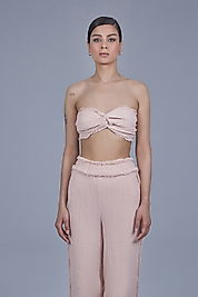 Burgulu Bralet / Pembe