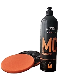 Zvizzer MC 3000 Medium Cut Polish / Ara Kesim Pasta 750ml + 2 Adet 150x12 Ara Kesim Pasta Süngeri