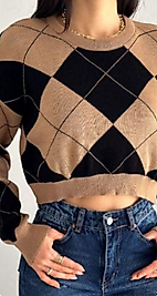 Crop kısa  kazak