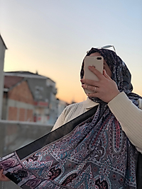 Etnik desen soft pamuk şal