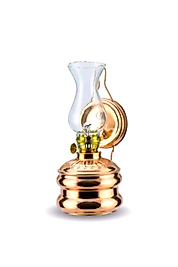 Küçük Boy Bakır Gaz Lambası