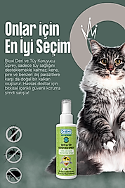 Bioxi® Deri ve Tüy Koruyucu Sprey 200 ml – Evcil Hayvanlar İçin Bakım ve Koruma