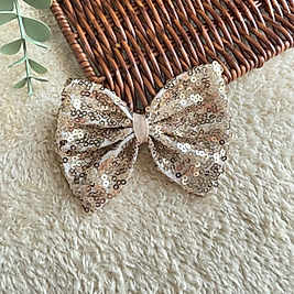 Büyük Boy Payet Işıltılı Kız Çocuk Kilps Toka