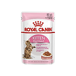 Royal Canin Sterilised Gravy Yavru Kedi Maması (85 g)