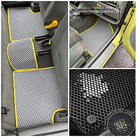 Renault Twingo 1993 - 2012 Akıllı Premium Eva Oto Paspas (Aksesuarlar Fiyata Dahil Değildir)
