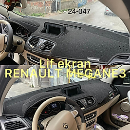 Renault Megane 3 Lif Ekran Konsol Torpido 3D Koruma