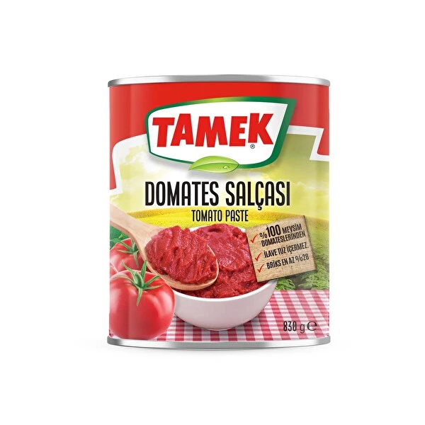 Tamek Domates Salçası 830 gr