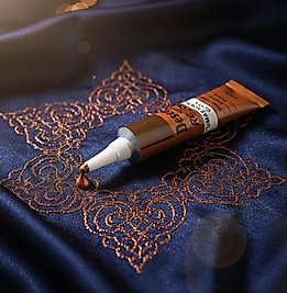 Desen Kumaş Kontür Gutta Bakır Yaldız 20 ml