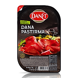 Dana Pastırma I Çemeni Sıyrılmış I Dilimli I 70g