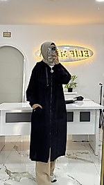 FİLE DETAYLI KAP SİYAH