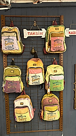 Old Cotton Cargo new Pathcwork Çok Bölmeli Günlük Sırt Çantası