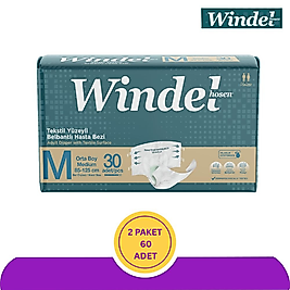 Windelhosen Belbantlı Yetişkin Hasta Bezi Orta (M) - 60 Adet (2x30)