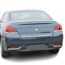 Peugeot 508 Krom Bagaj Alt Çıta (formlu) 2010 ve Üzeri P.Çelik