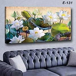 MERCAN MOBİLYA  VE AKSESUAR ,   130*70 MENEKŞE   KANVAS TABLO