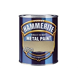 Hammerite Direkt Pas Üstü Pürüzsüz Metal Boya altıın  2,5 Lt