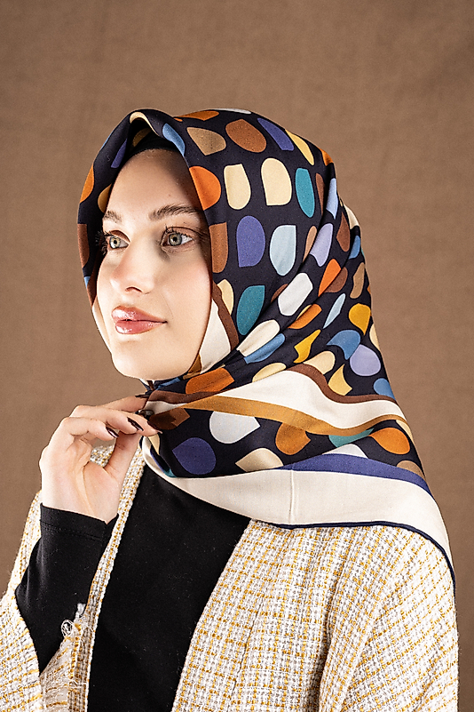 DESENLİ FLOSSY SİLK EŞARP