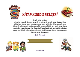 KİTAP KURDU BELGESİ