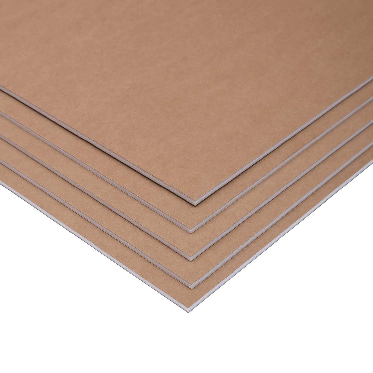 Fotoblok (Straforlu Maket Kartonu) Kraft 3mm 50x70cm 5'li Paket