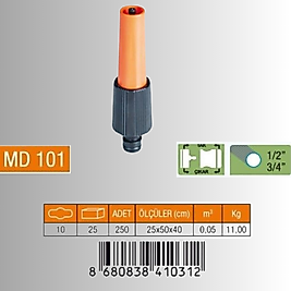 MD101 AYARLI HORTUM BAŞLIĞI
