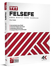 12. Sınıf Mezun TYT Felsefe Konu Özetli Soru Bankası 2025 2026 Yeni Baskı Sezon