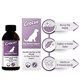 Crocus Köpek Tüy Sağlığı Damlası 100 Ml