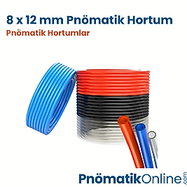 8 x 12 mm Pnömatik Hortum