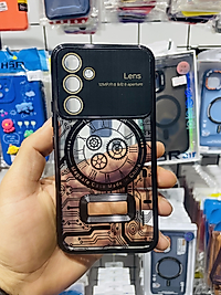 Samsung Galaxy A54 Lens Korumalı Telefon Kılıfı Antrasit Siyah