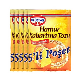 Dr.Oetker Ham Kabartma Tozu 5'li 10 Gr