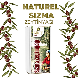 NÜKTE OLGUN HASAT/SOĞUK SIKIM NATUREL SIZMA  0,5 DİZEM-421 POLİFENOL  ZEYTİNYAĞI- 5 LT